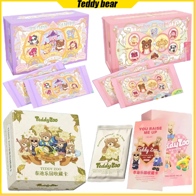 Board Game China - Cartes de collection d'ours en peluche