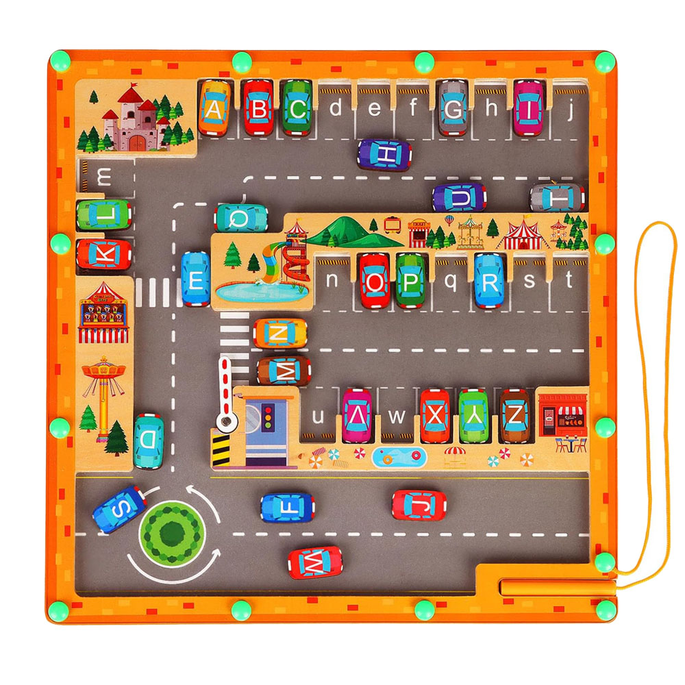 Board Game For 2 People - Labyrinthe magnétique de couleur et de