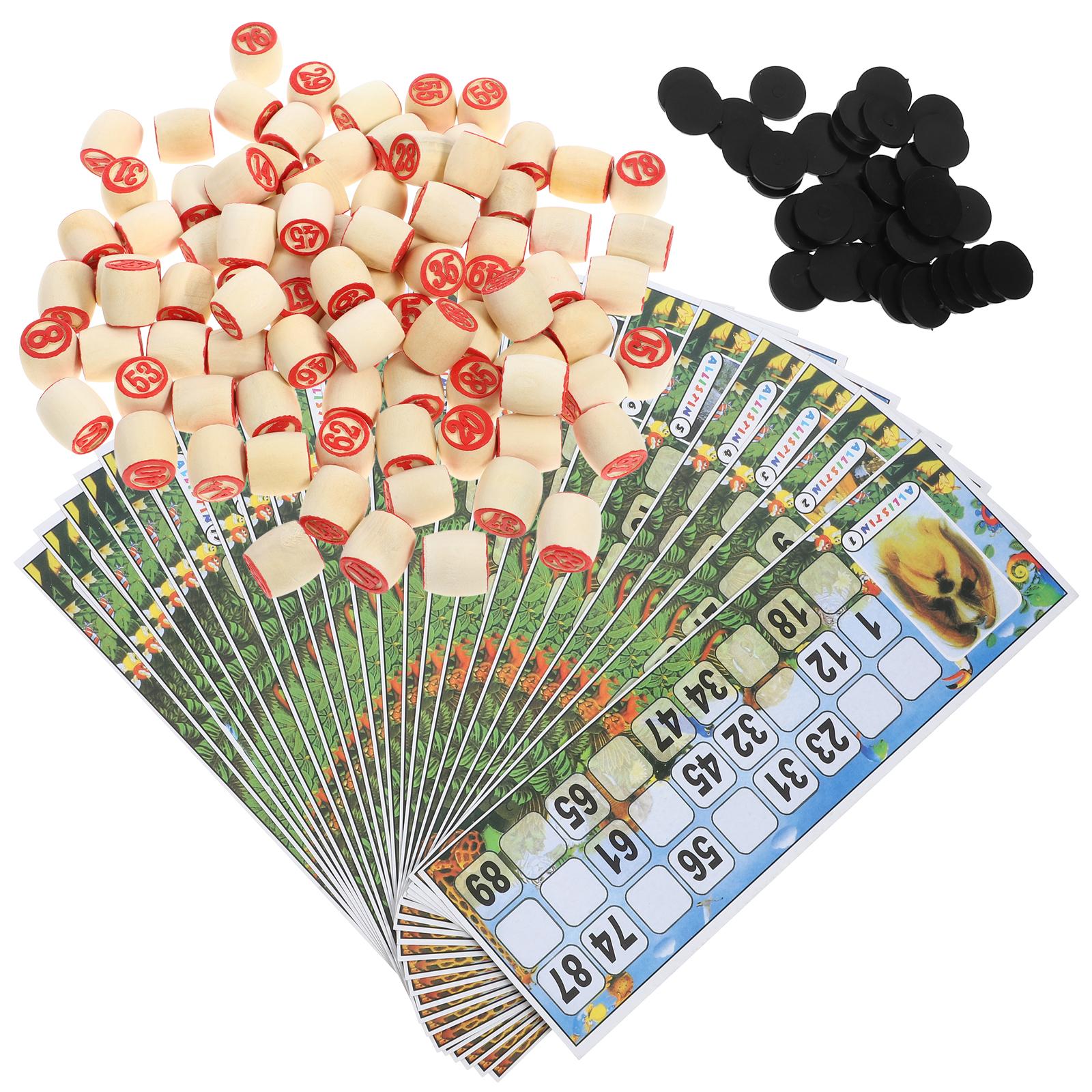 Chess Set Wooden - 1 ensemble de pièces d'échecs en