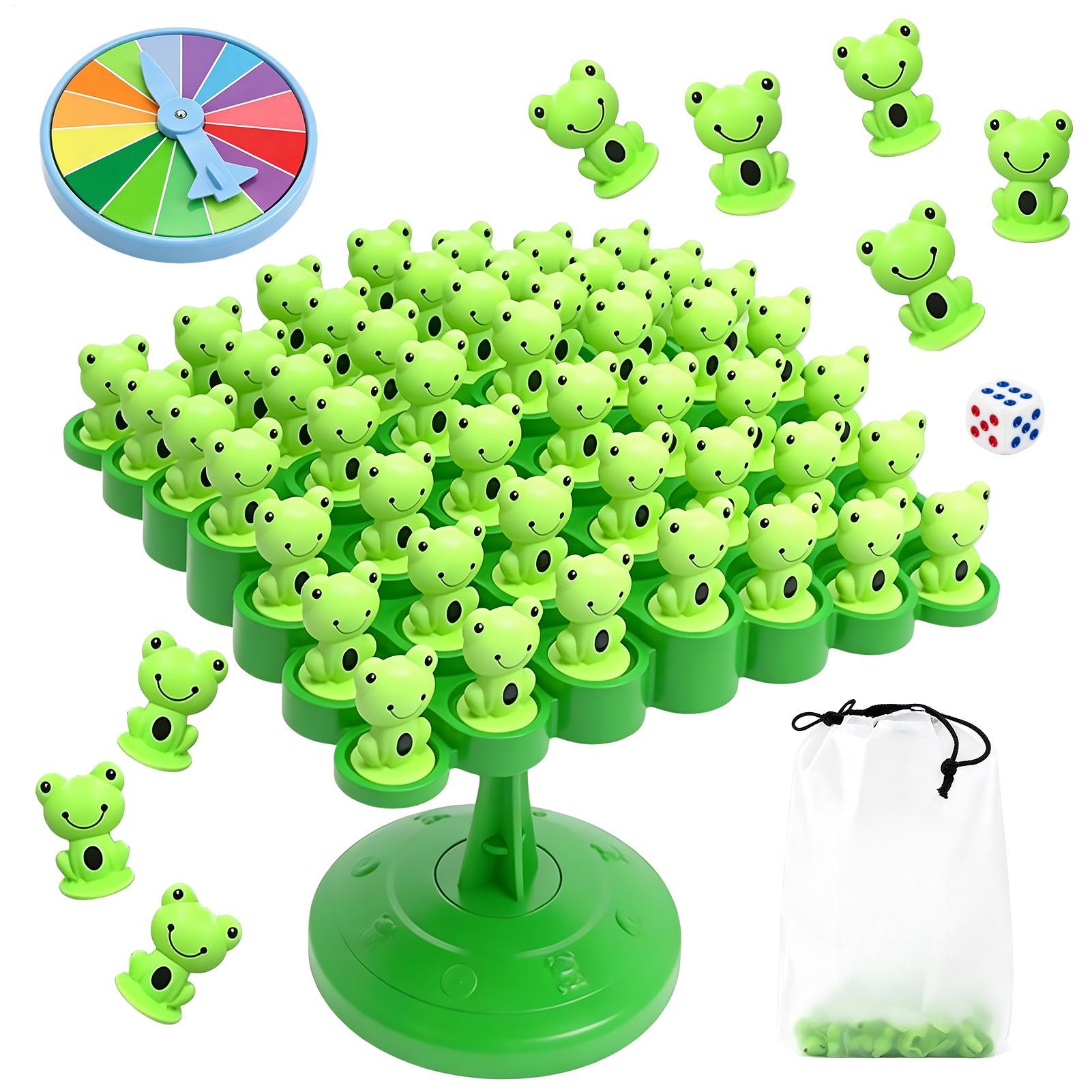 Board Game For 2 People - Jeu d'équilibre grenouille sur arbre, jouet