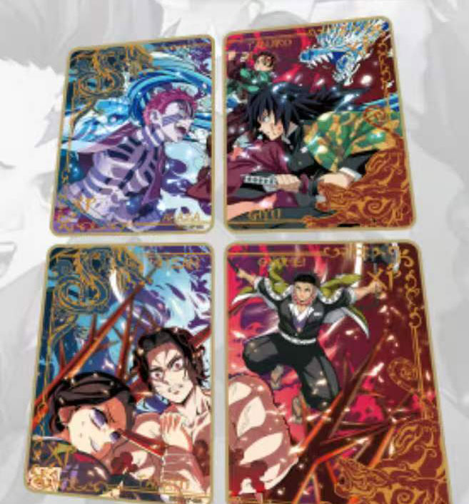 Board Game China - Nouvelles cartes Demon Slayer en version