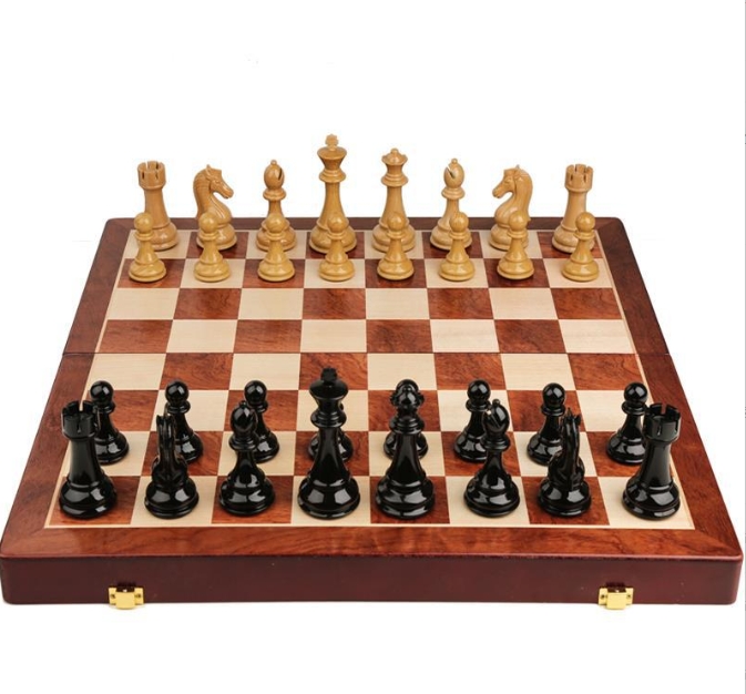 Board Game Logo - Jeu d'échecs en bois 3 en