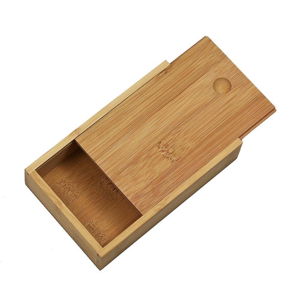Chess Set Wooden - Boîte de rangement en bambou pour