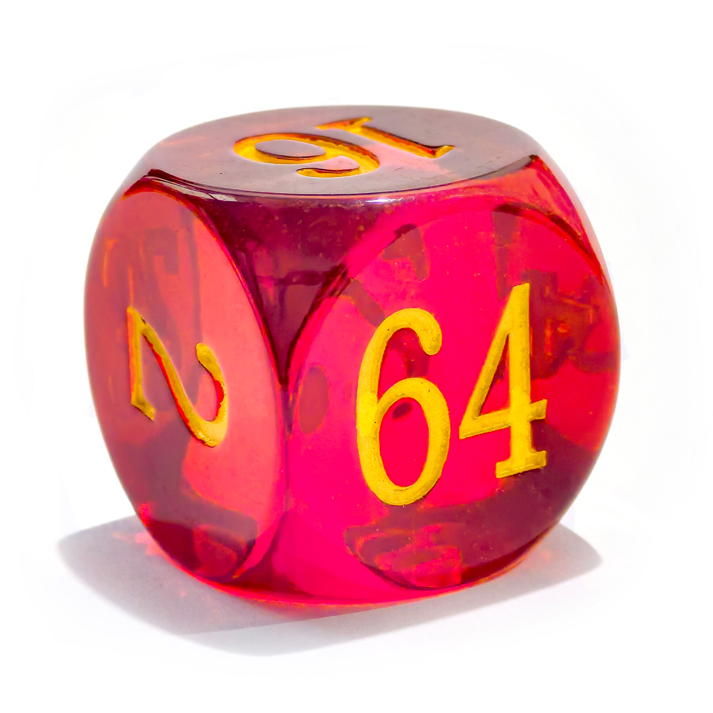 Board Game China - Grands dés translucides de Cube de