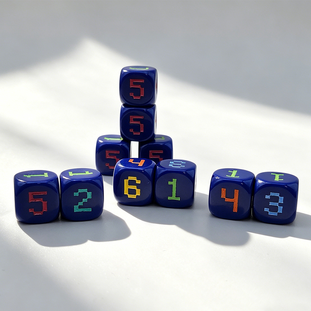 10 pièces de dés numériques à  - Game Token Counter avis et prix
