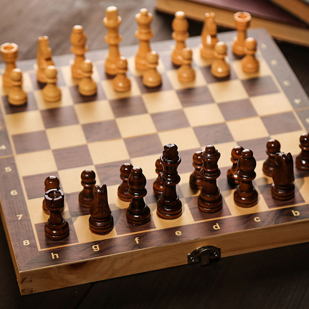 Grand échiquier en bois pour d - Chess Set Wooden avis et prix