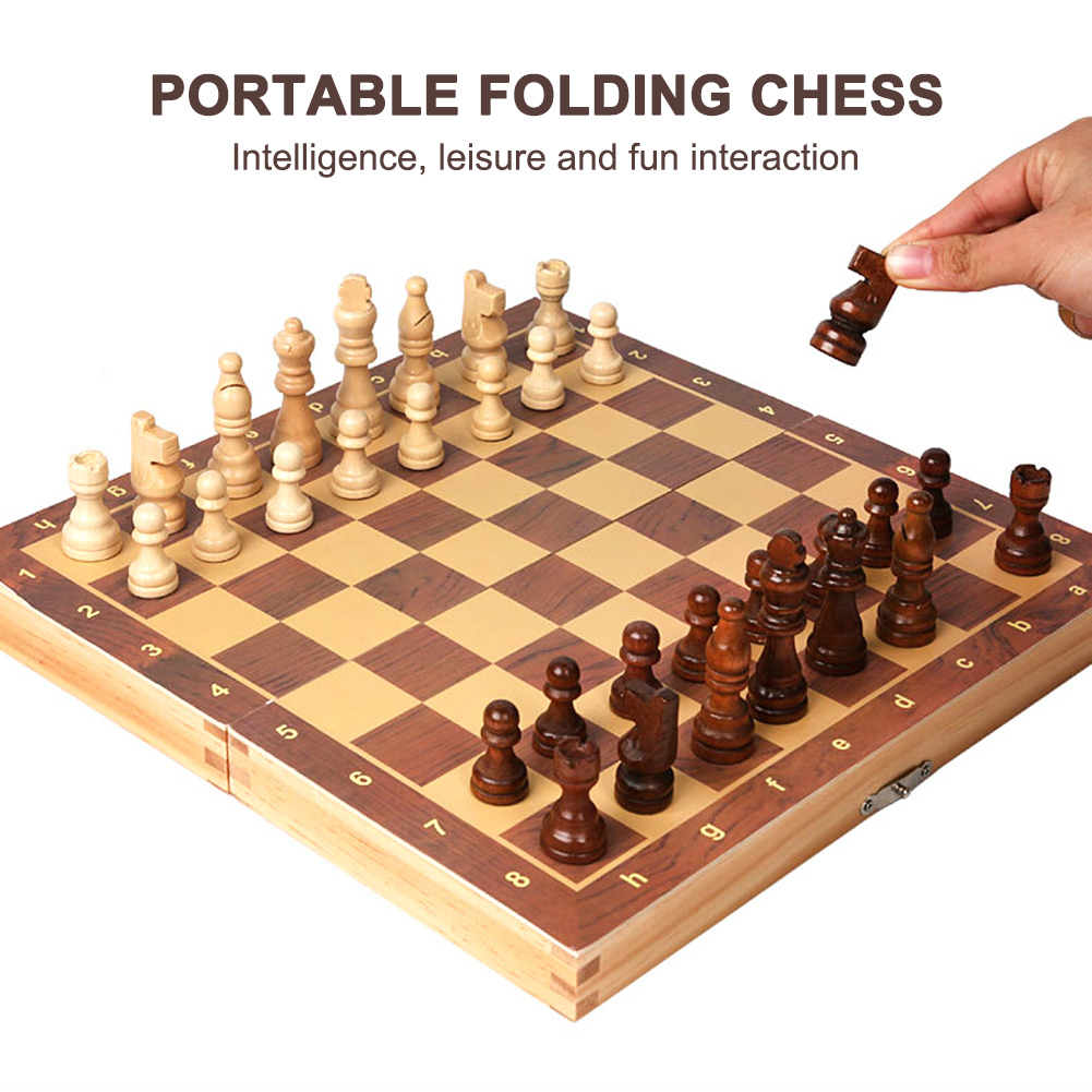 Grand échiquier en bois pour d - Chess Set Wooden avis et prix