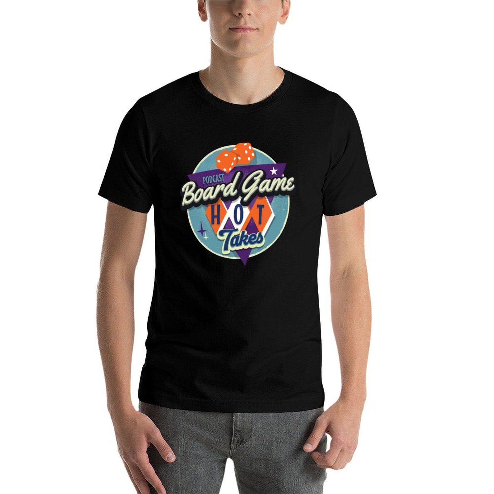 T-shirt avec logo du podcast B - Board Game Logo avis et prix