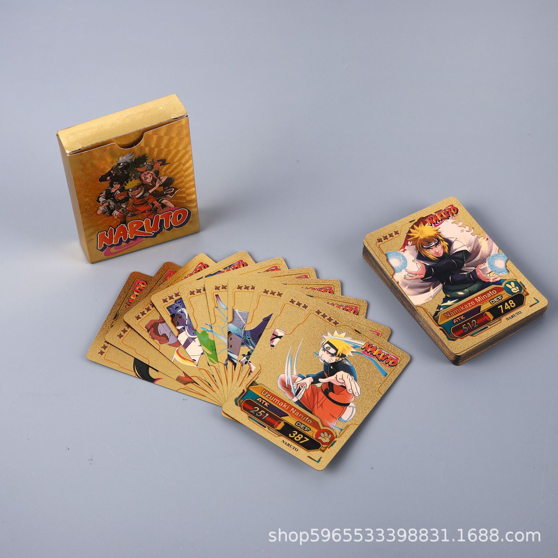 55 cartes Naruto série anglais - Board Games avis et prix