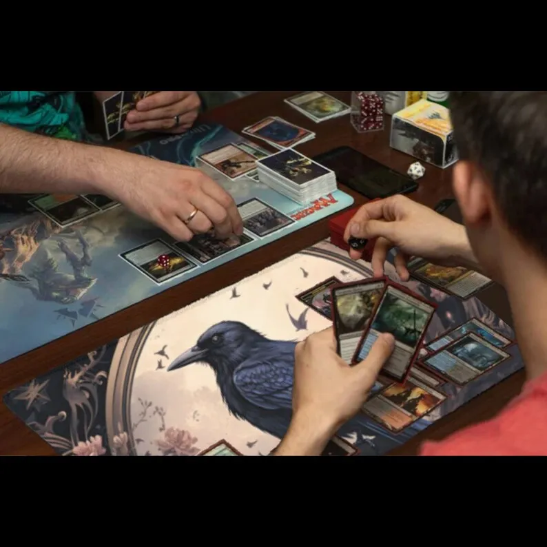 Tapis de bureau gothique Dark  - Board Game Zen avis et prix