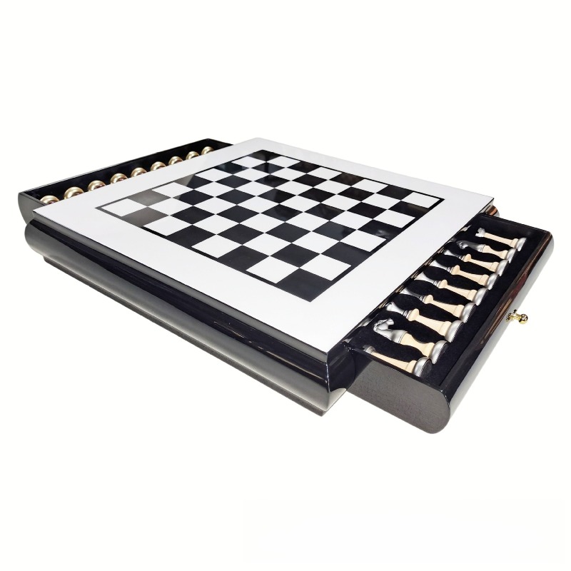 Jeu d'échecs en bois finition  - Chess Set Wooden avis et prix