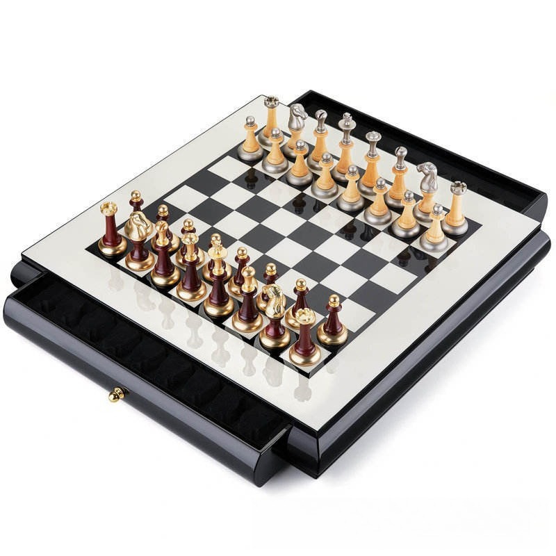 Jeu d'échecs en bois finition  - Chess Set Wooden avis et prix
