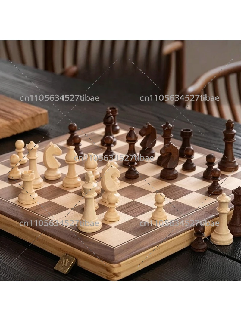 Jeu d'échecs magnétique, échiq - Chess Set Wooden avis et prix