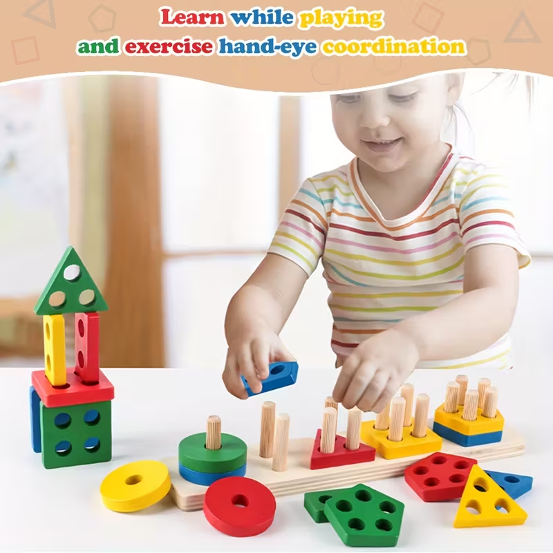 Jeux en bois Montessori pour b - Board Game For 2 People avis et prix