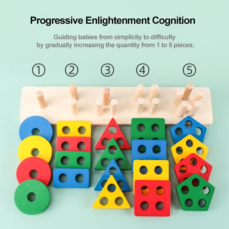 Jeux en bois Montessori pour b - Board Game For 2 People avis et prix