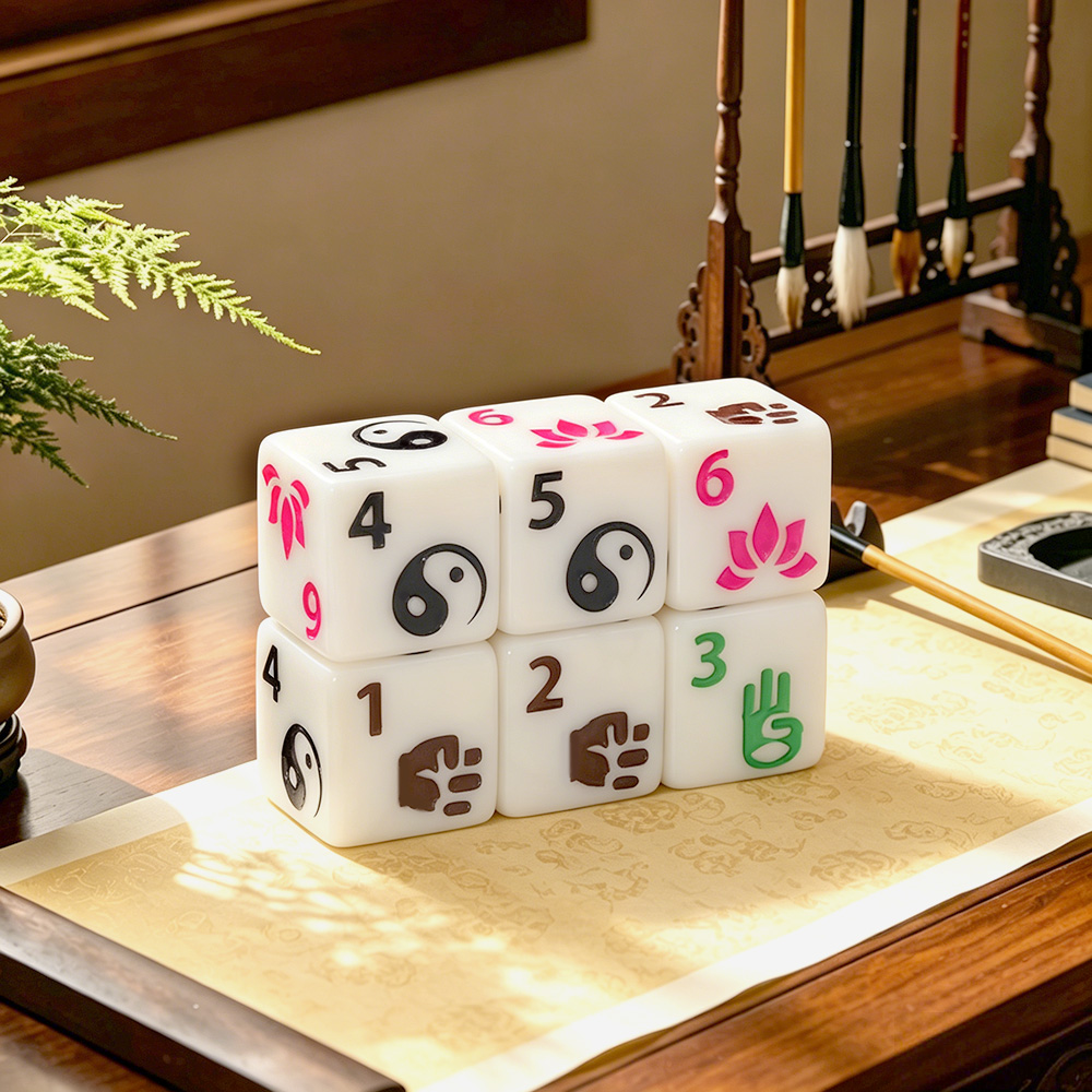 Ensemble de dés polyédriques à - Board Game Zen avis et prix
