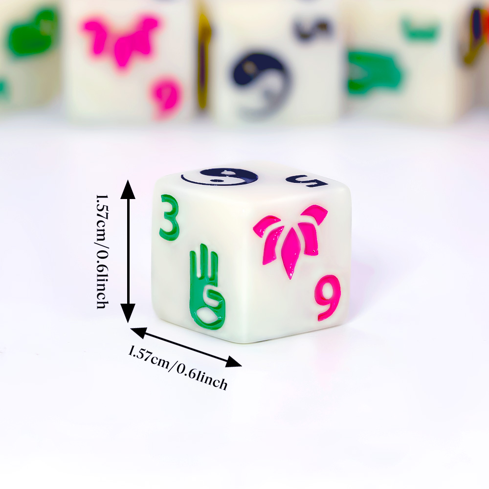 Ensemble de dés polyédriques à - Board Game Zen avis et prix