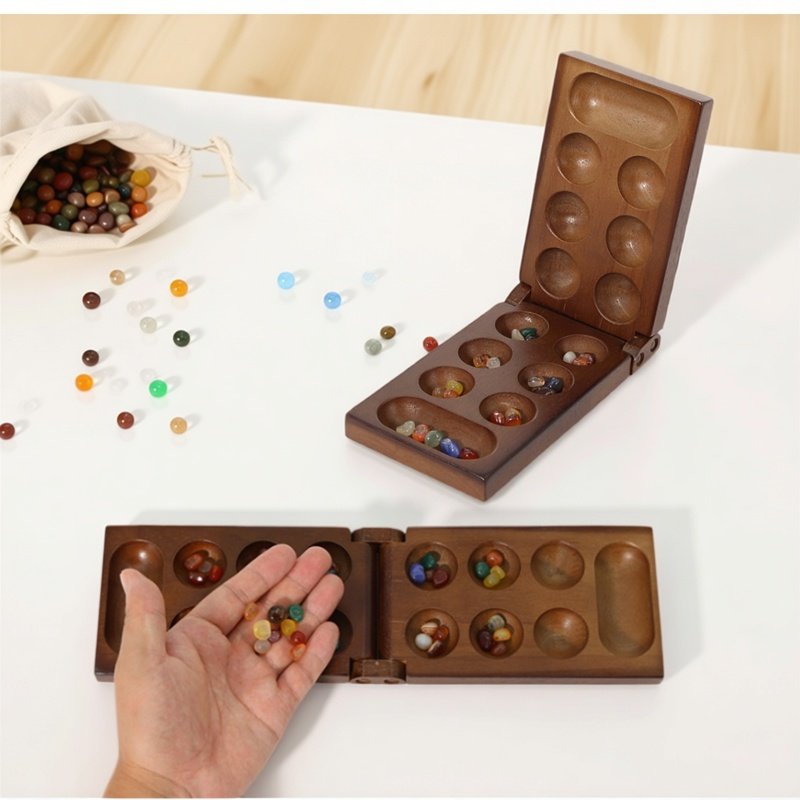 Jeu d'échecs africain Mancala  - Chess Set Wooden avis et prix