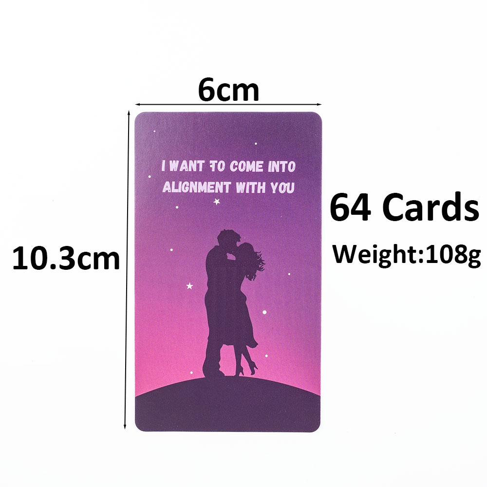 64 cartes Messages amoureux ca - Board Game For Couple avis et prix