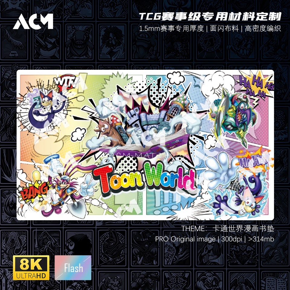 600x350mm Yu-Gi-Oh! Toon World - Board Game China avis et prix