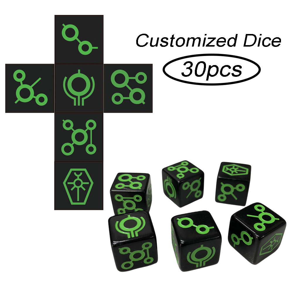 T & G-Logo de dés D6 personnal - Board Game Logo avis et prix