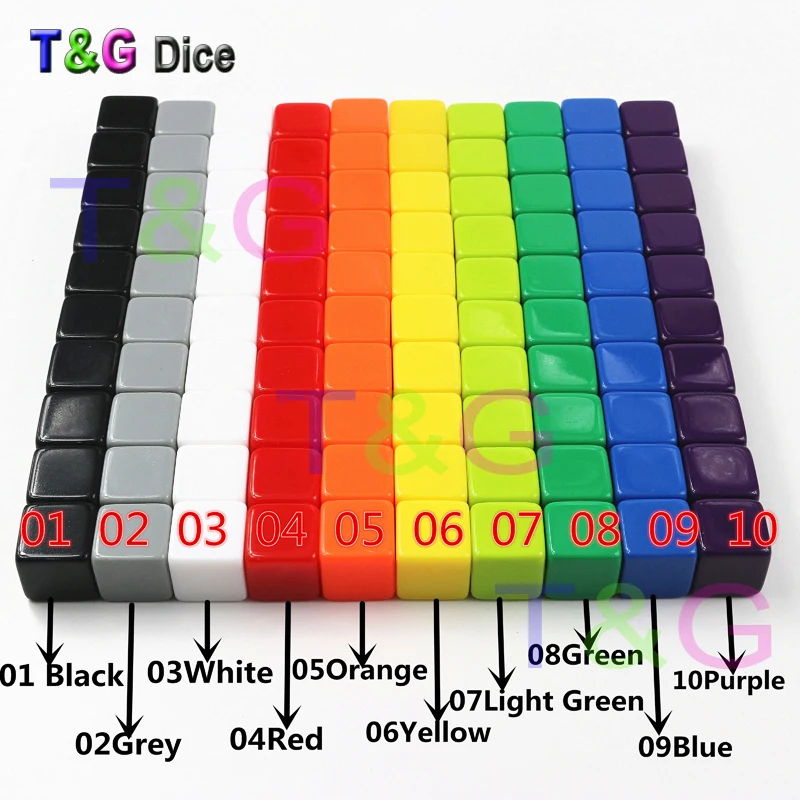 T & G-Logo de dés D6 personnal - Board Game Logo avis et prix