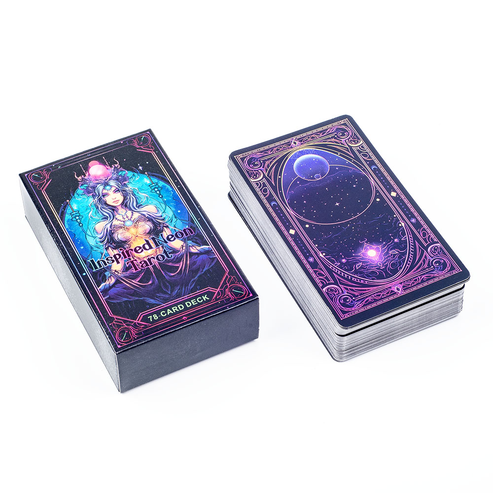 Jeu de tarot inspiré du néon,  - Board Game Quest avis et prix