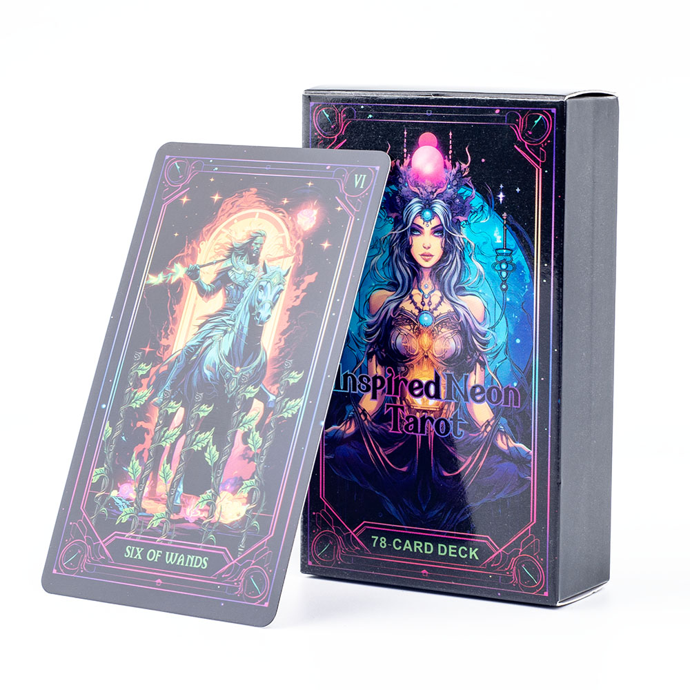 Jeu de tarot inspiré du néon,  - Board Game Quest avis et prix