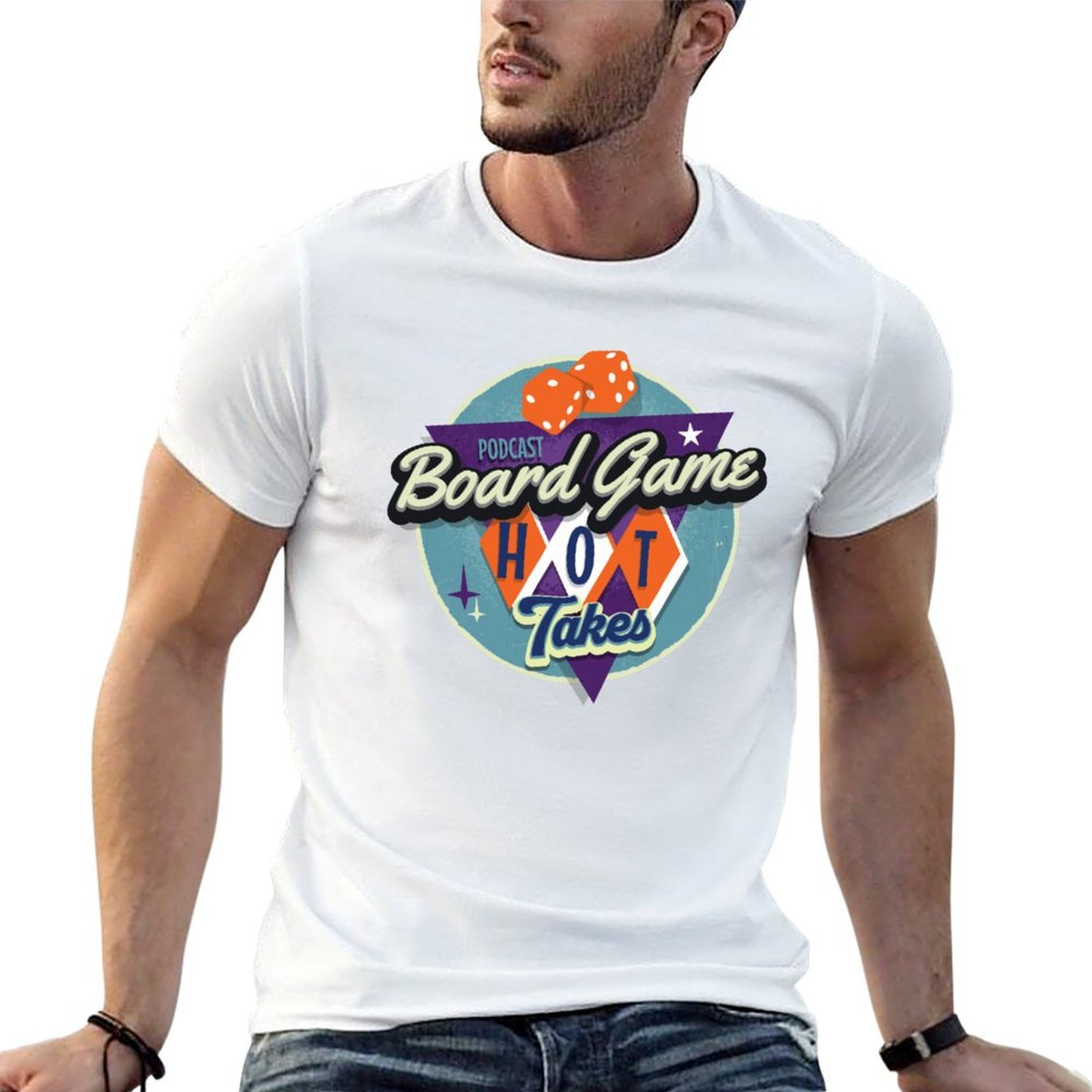 T-shirt à manches courtes pour - Board Game Logo avis et prix
