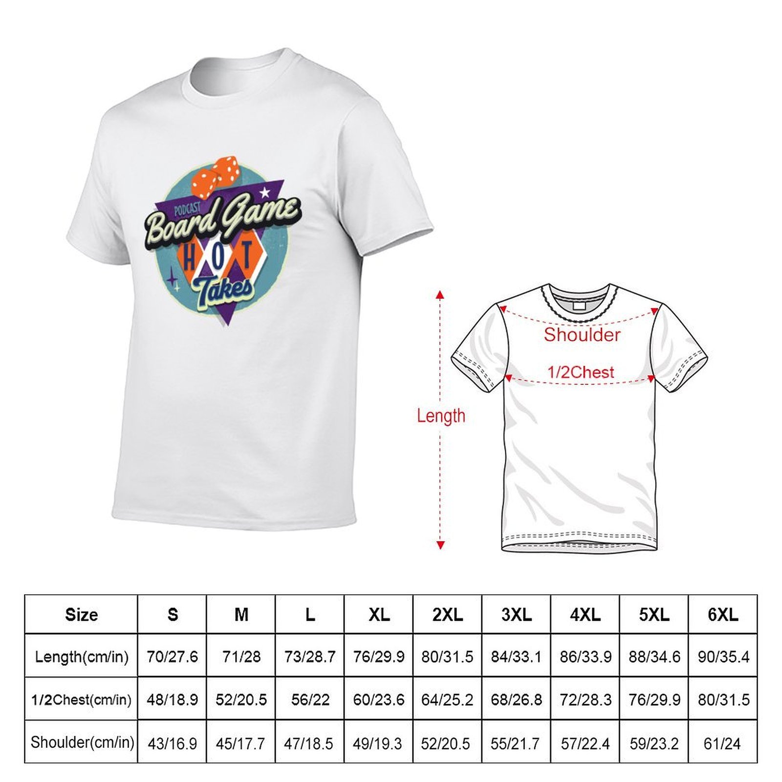 T-shirt à manches courtes pour - Board Game Logo avis et prix